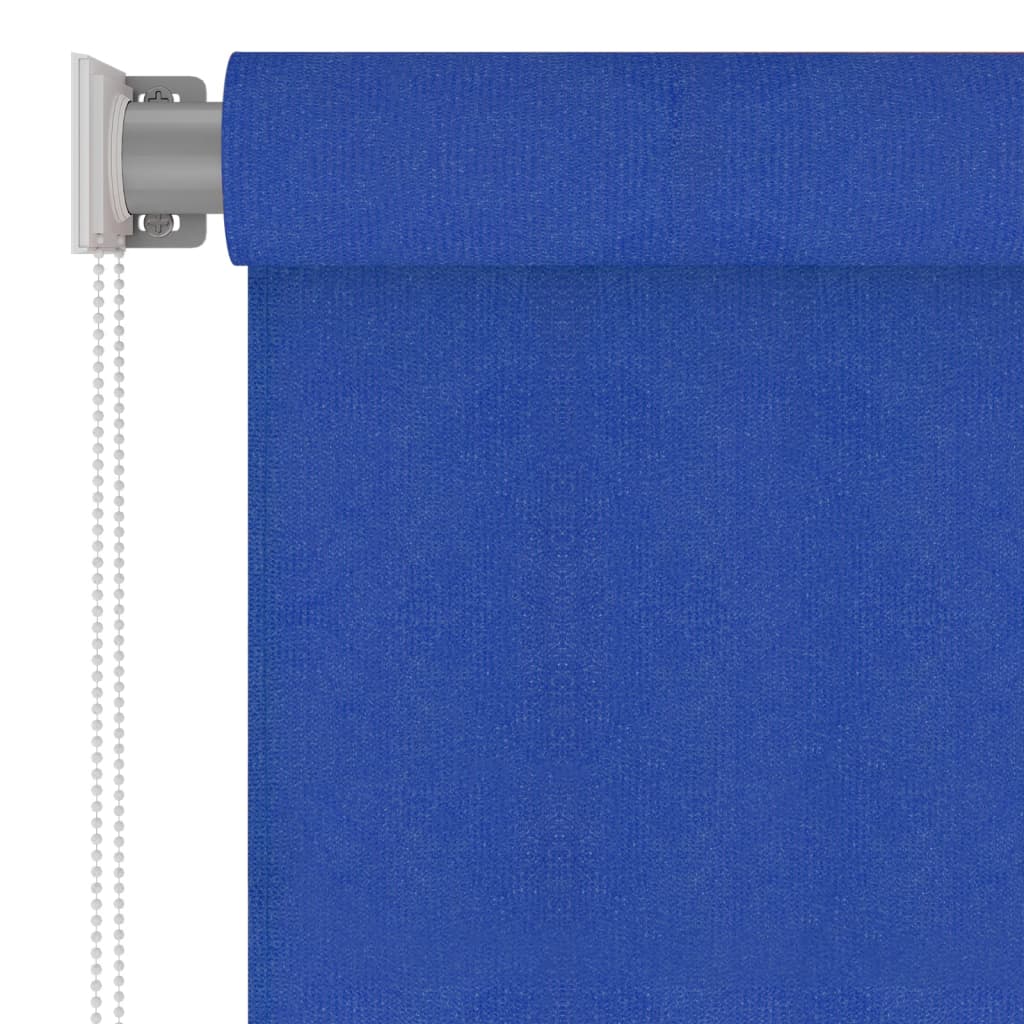 Vanjska roleta za zamračivanje 140 x 230 cm plava HDPE
