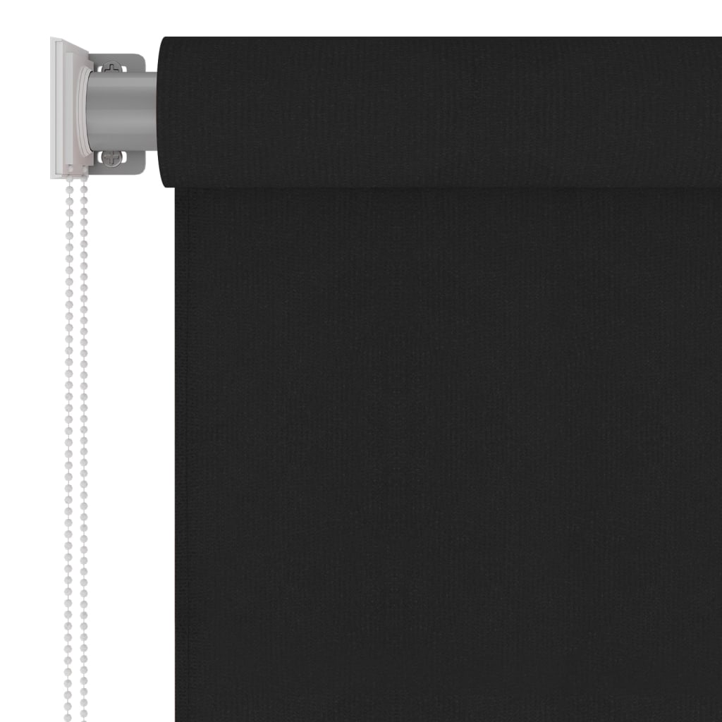 Vanjska roleta za zamračivanje 60 x 230 cm crna HDPE