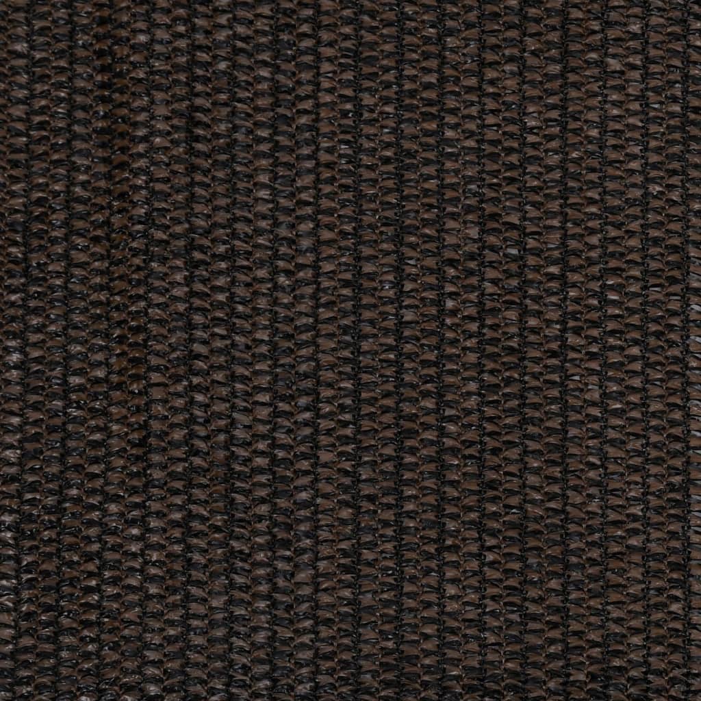 Vanjska roleta za zamračivanje 140 x 230 cm smeđa HDPE