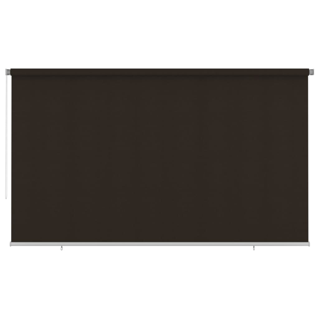 Vanjska roleta za zamračivanje 400 x 230 cm smeđa HDPE