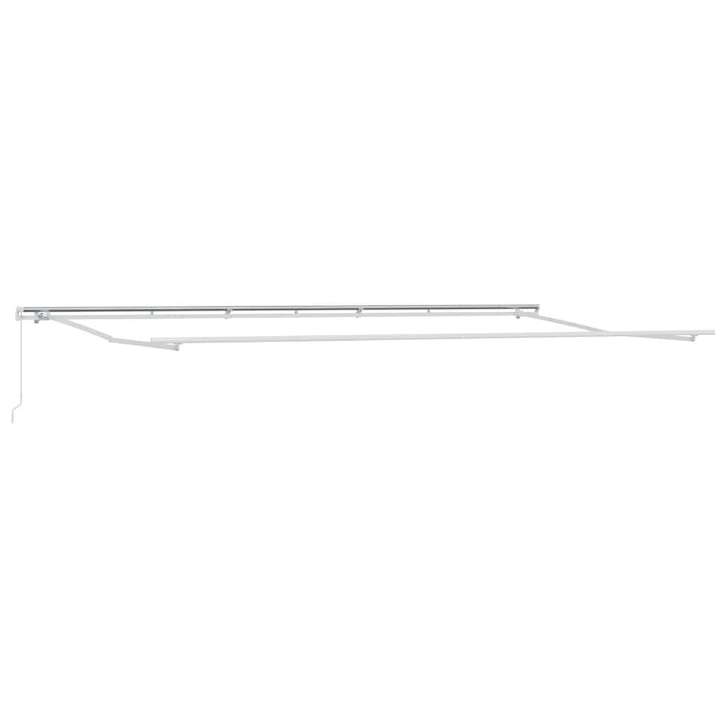 Okvir tende Bijelo 600 × 350 cm Aluminij