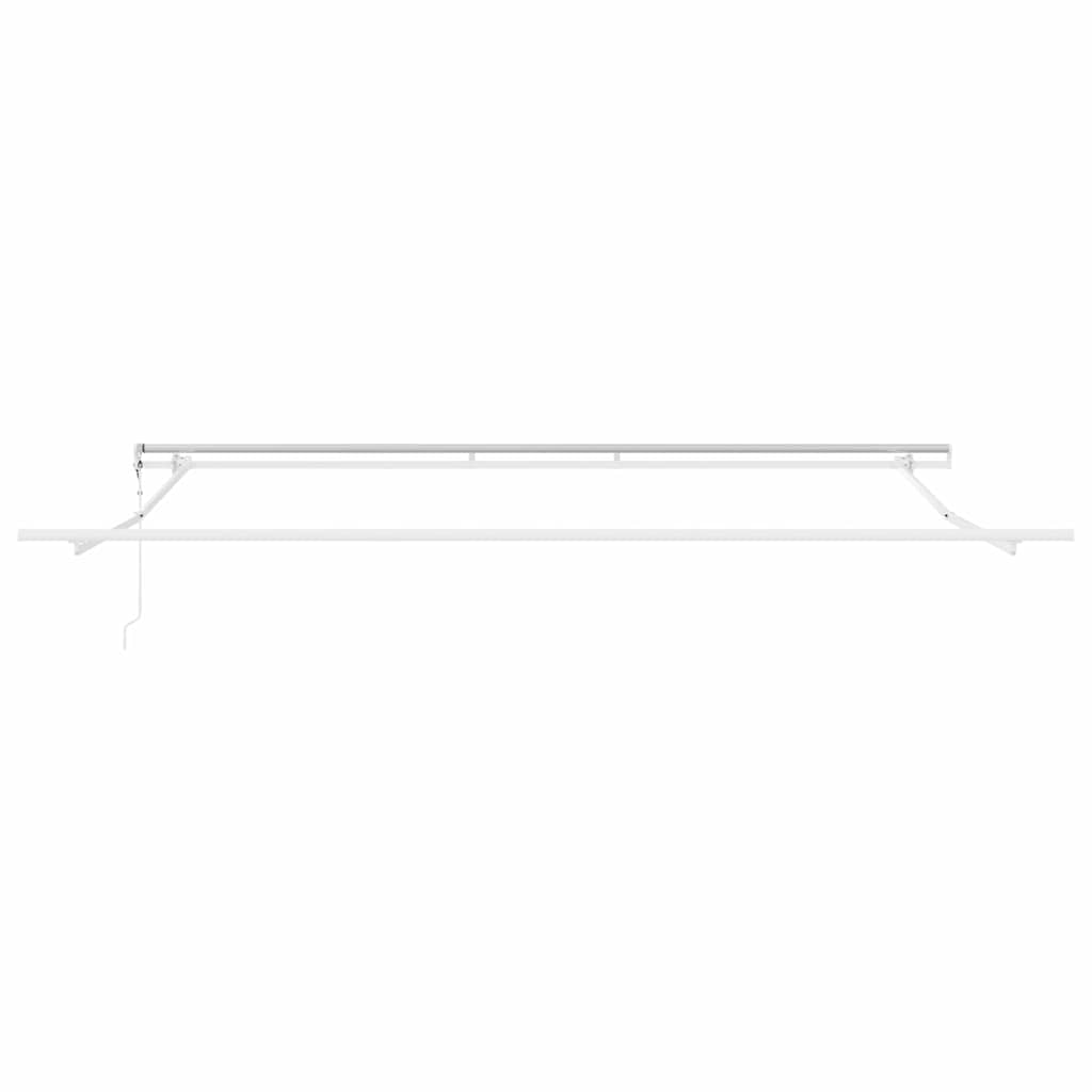 Okvir tende Bijelo 400 × 350 cm Aluminij
