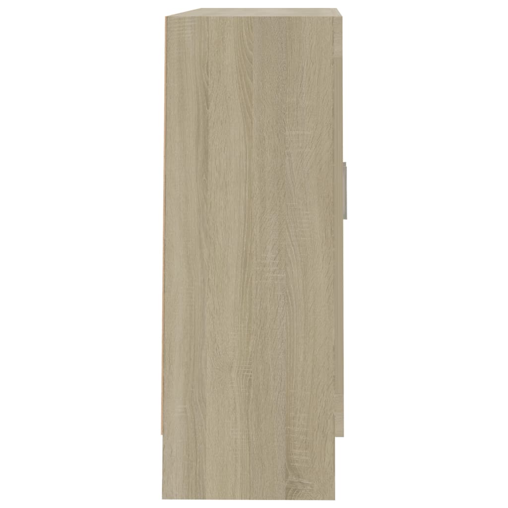 Ormarić za knjige boja hrasta 82,5x30,5x80 cm konstruirano drvo
