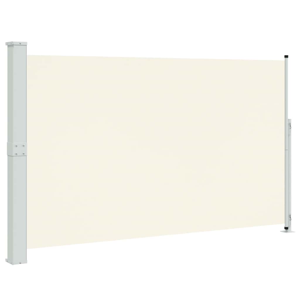 Uvlačiva bočna tenda za terasu 180 x 300 cm krem
