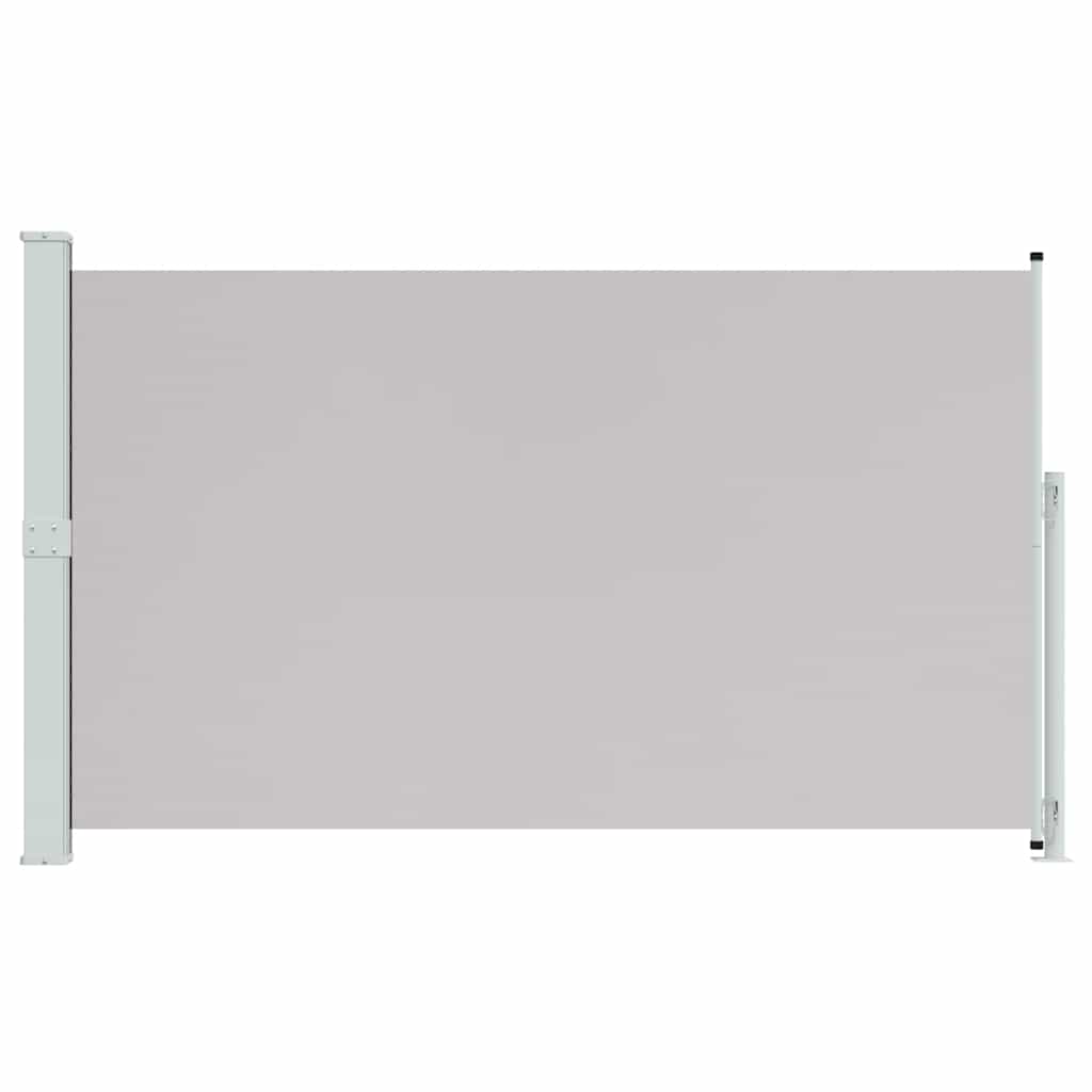 Uvlačiva bočna tenda za terasu 180 x 300 cm siva