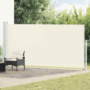 Uvlačiva bočna tenda za terasu 180 x 500 cm krem