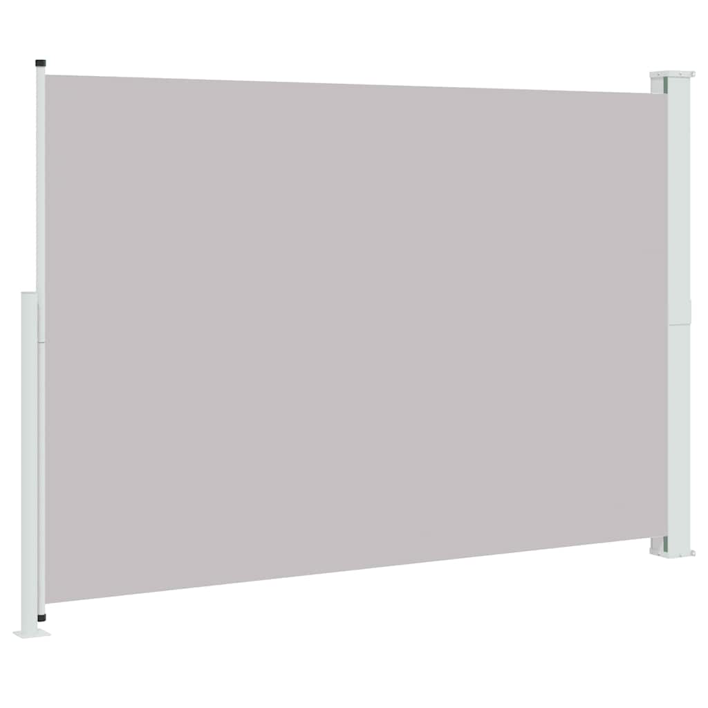 Uvlačiva bočna tenda za terasu 200 x 300 cm siva