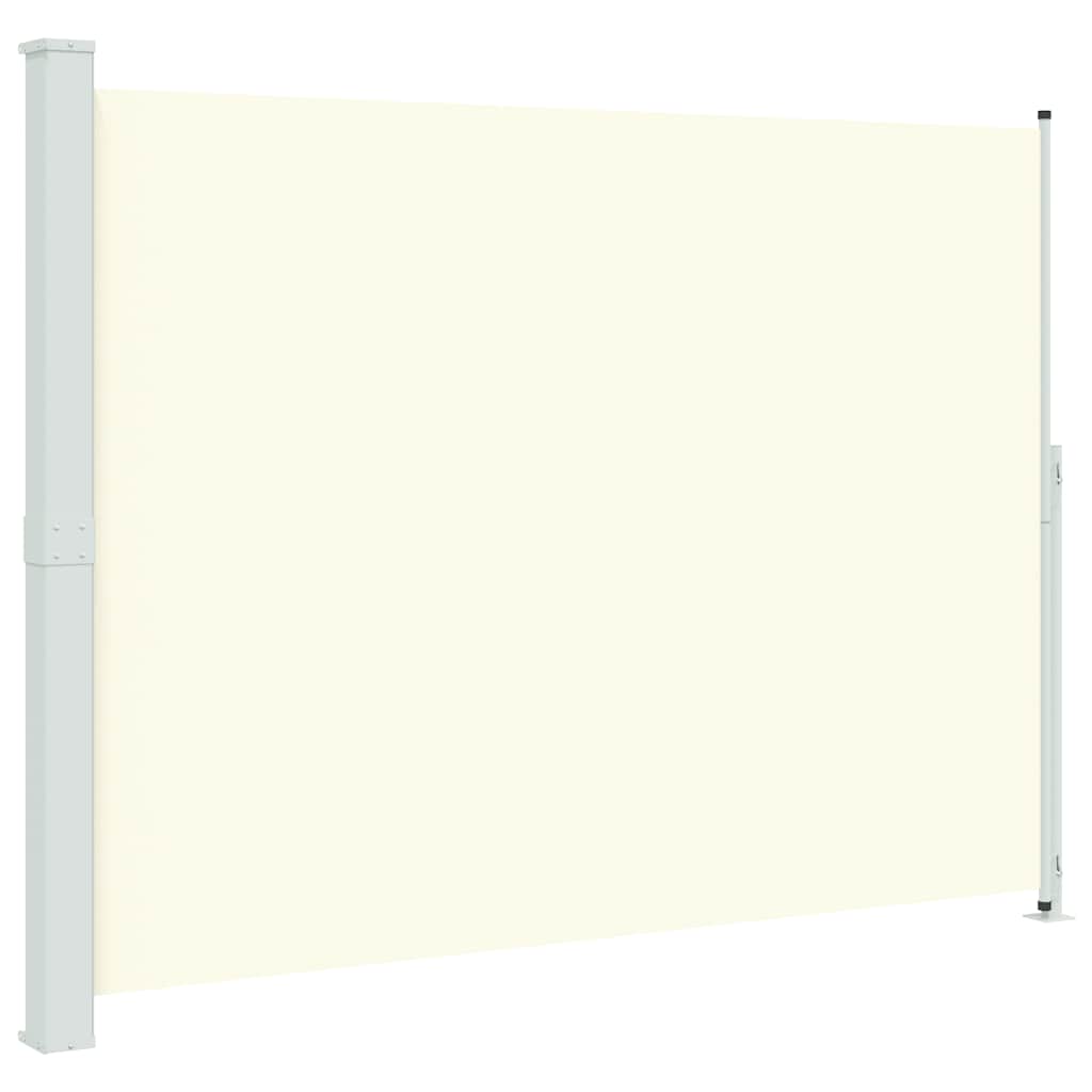 Uvlačiva bočna tenda za terasu 220 x 300 cm krem