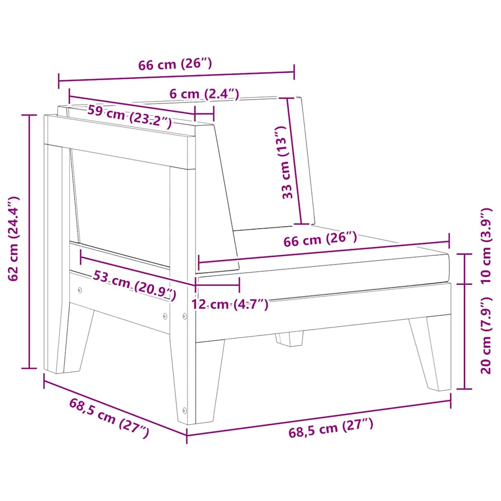 Modularna kutna sofa i krem bijeli jastuci od bagremovog drva