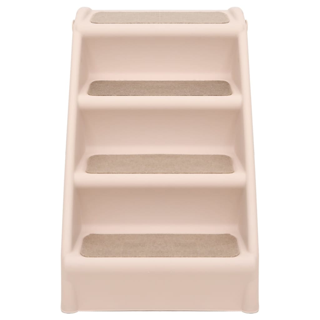 Sklopive stepenice za pse krem 62 x 40 x 49,5 cm