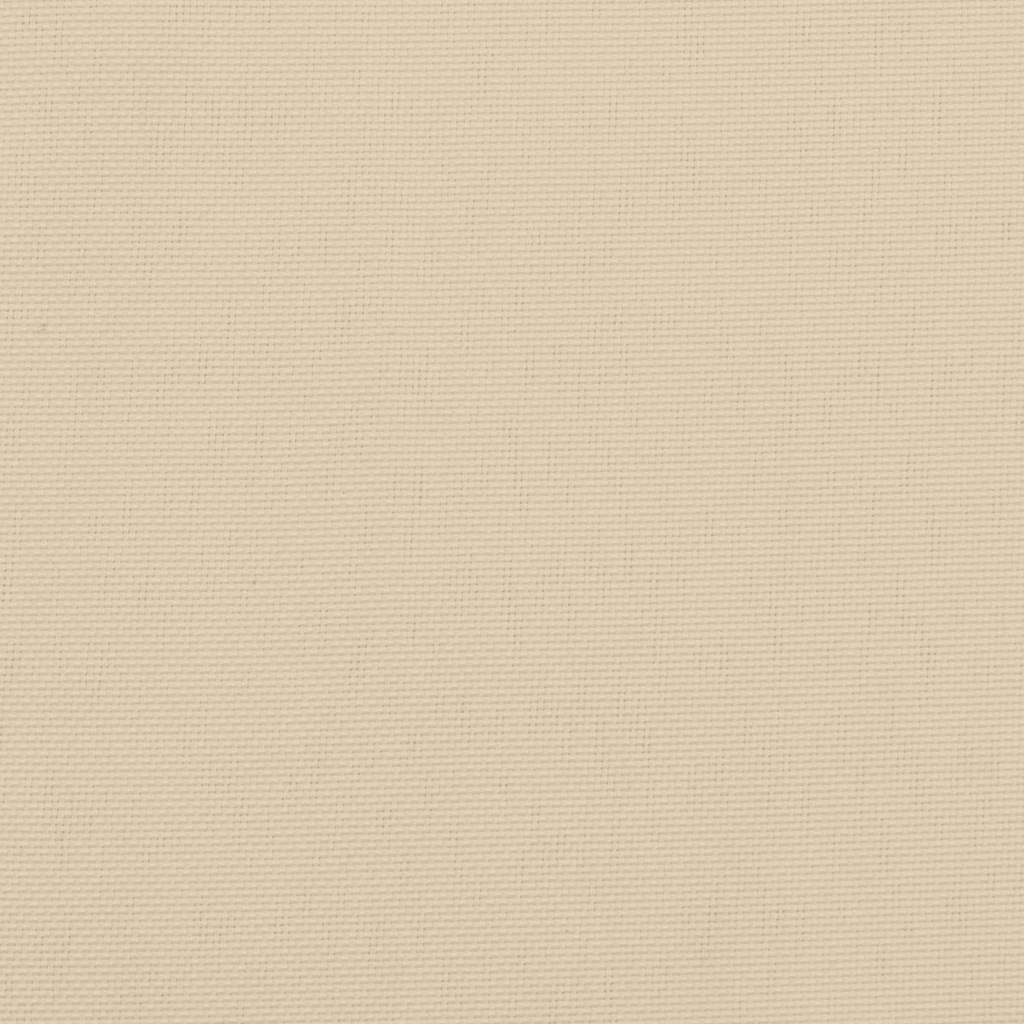 Jastuci za vrtne stolice 4 kom bež 50x50x4 cm od tkanine Oxford