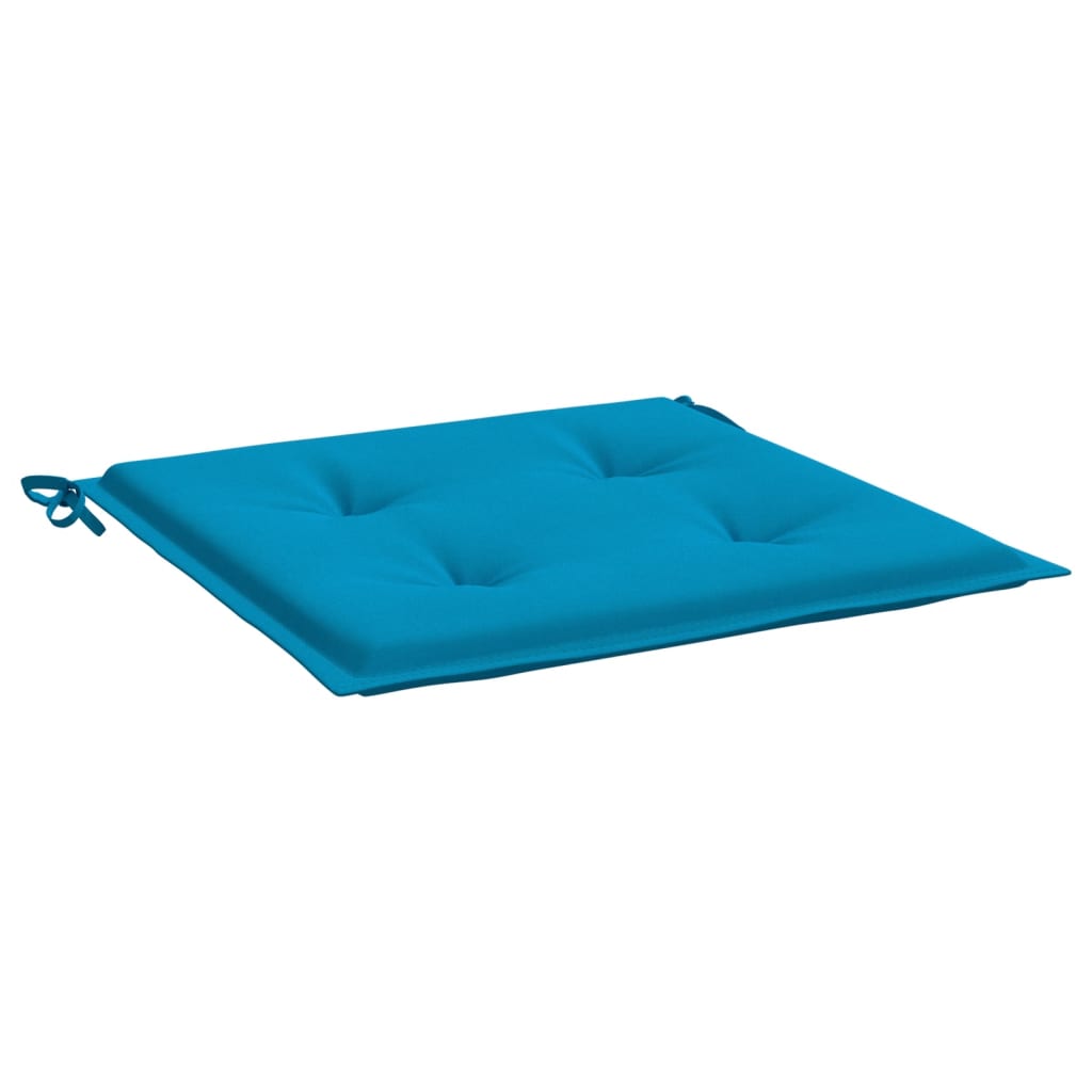Jastuci za vrtne stolice 4 kom plavi 50 x 50 x 4 cm od tkanine