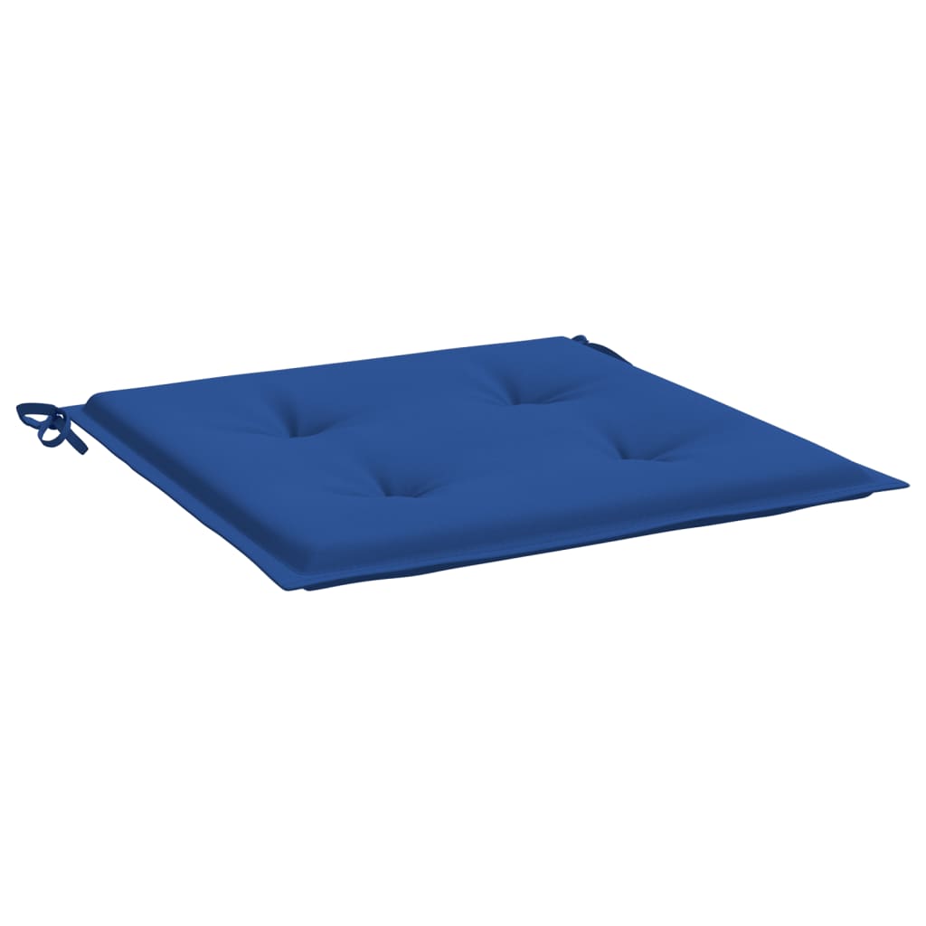 Jastuci za vrtne stolice 6 kom plavi 50 x 50 x 4 cm od tkanine