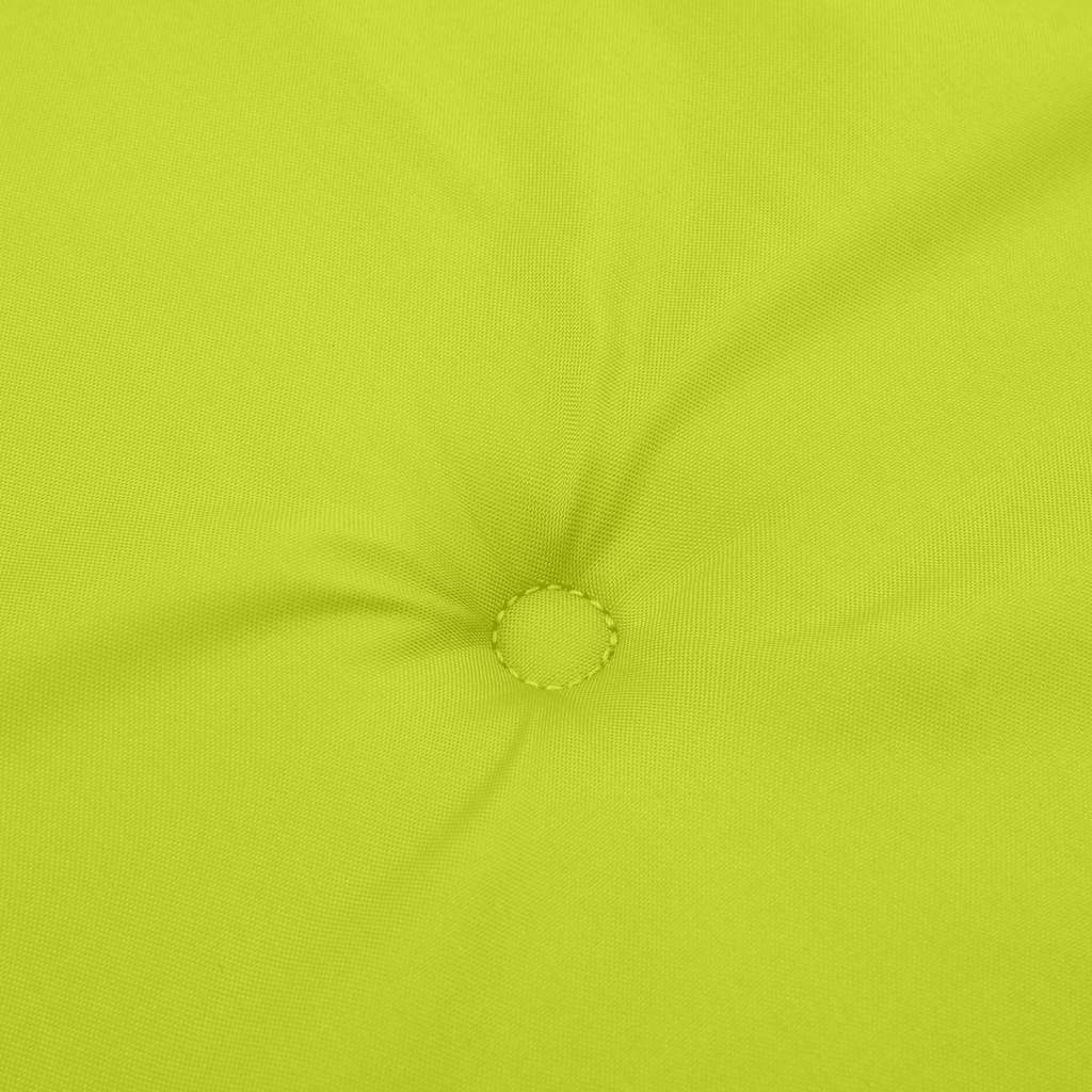 Jastuk za vrtnu klupu jarkozeleni 120x50x4 cm od tkanine Oxford