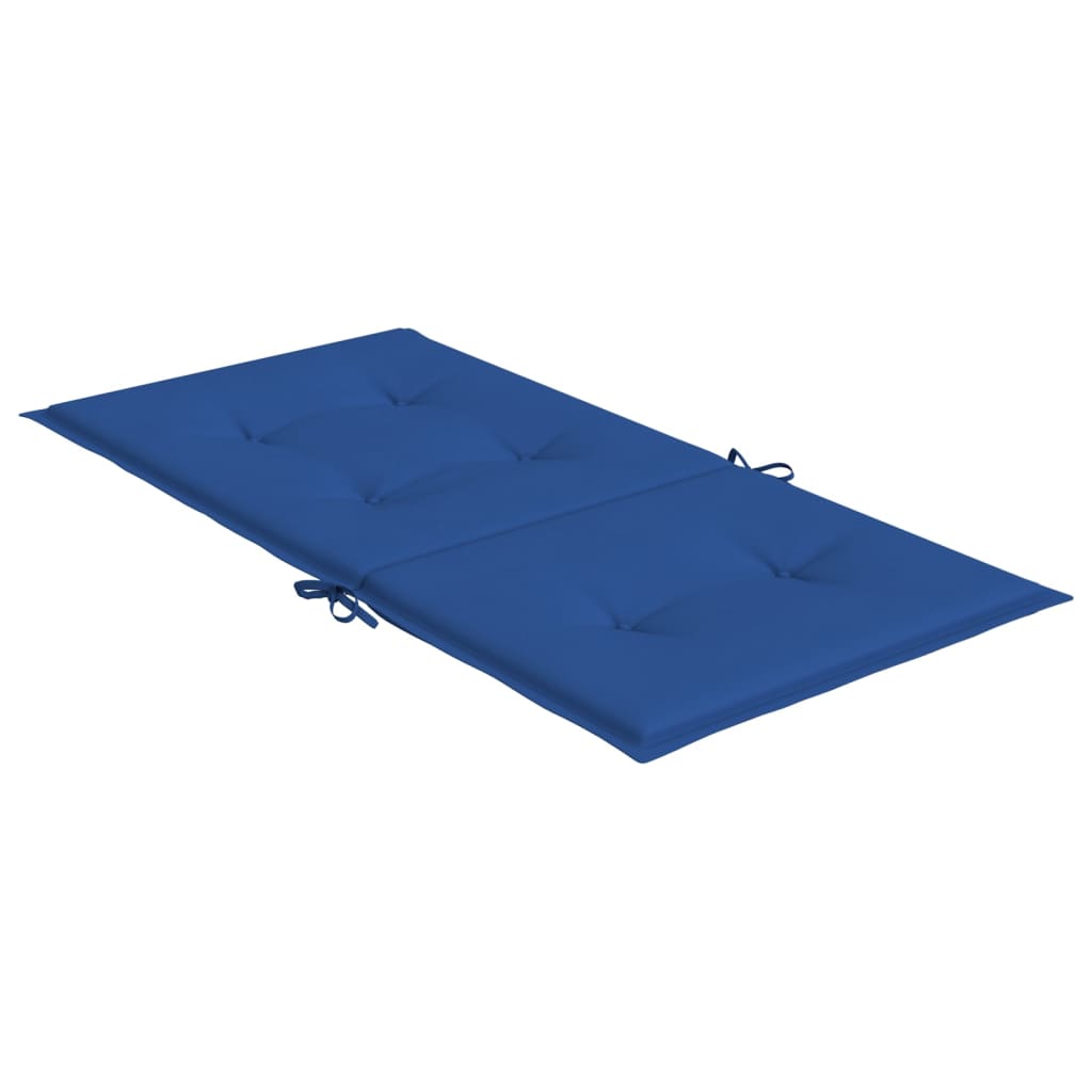 Jastuci za vrtne stolice 6 kom plavi 100 x 50 x 3 cm od tkanine