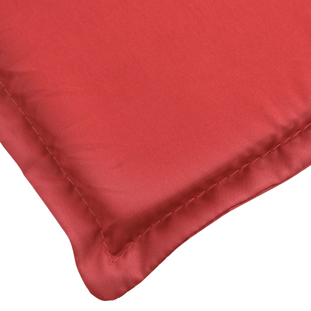 Jastuk za ležaljku crveni 200 x 60 x 3 cm od tkanine Oxford