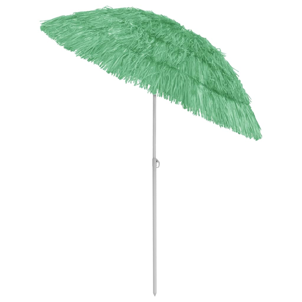 Suncobran za plažu Hawaii zeleni 180 cm