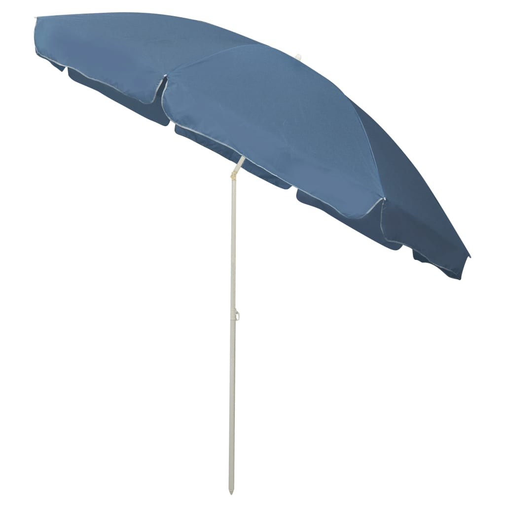 Suncobran za plažu plavi 300 cm