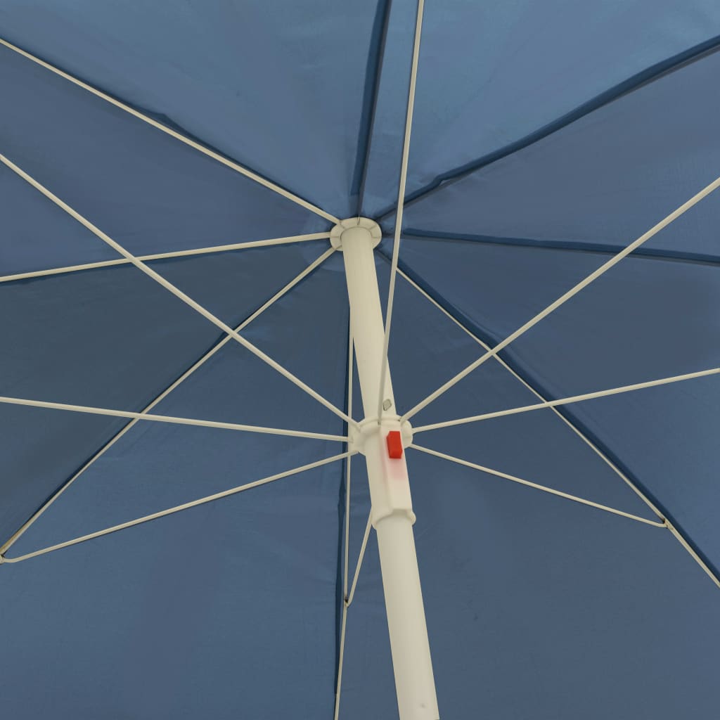 Suncobran za plažu plavi 300 cm