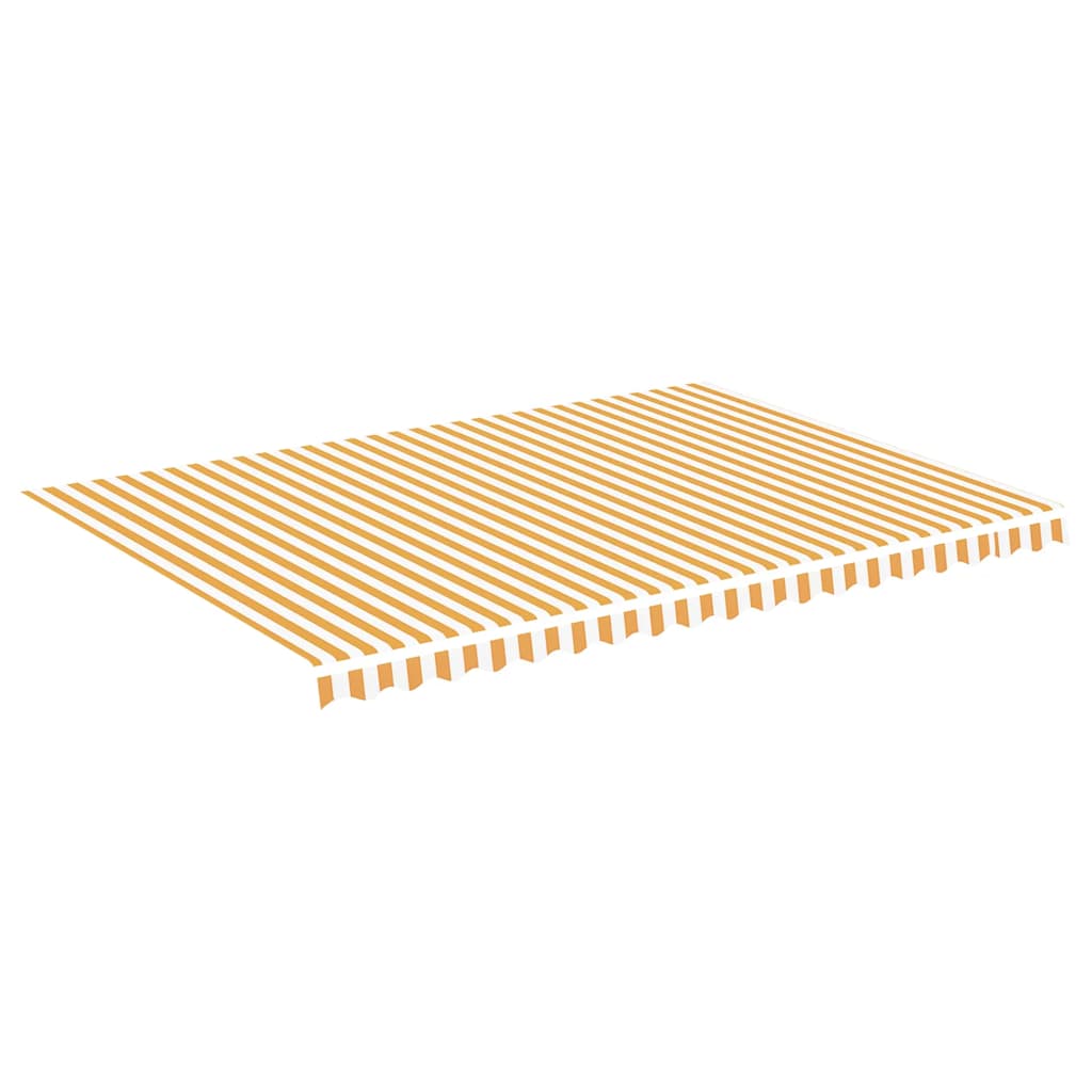 Zamjenska tkanina za tendu žuto-bijela 5 x 3,5 m