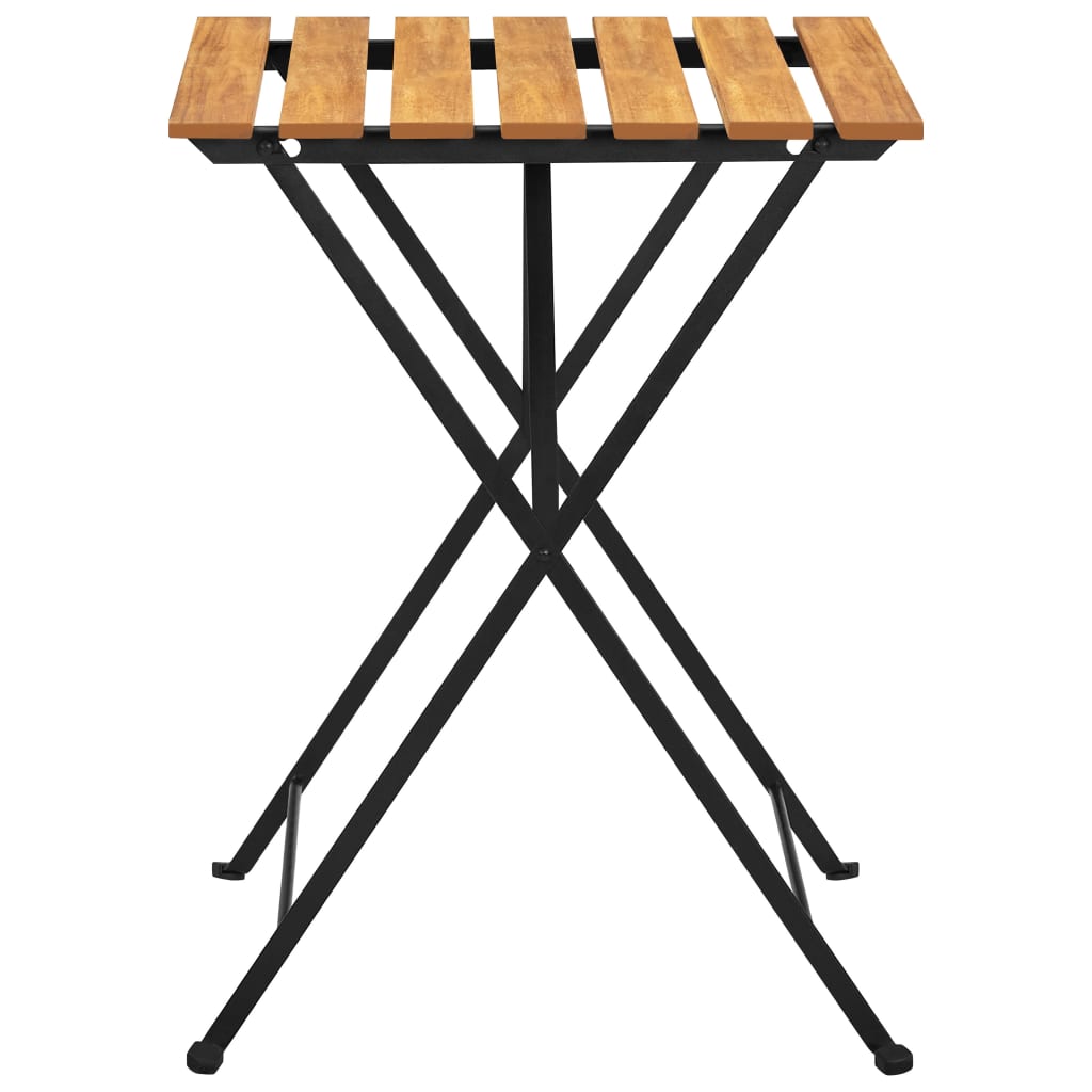Bistro stol 55 x 54 x 71 cm od masivnog bagremovog drva