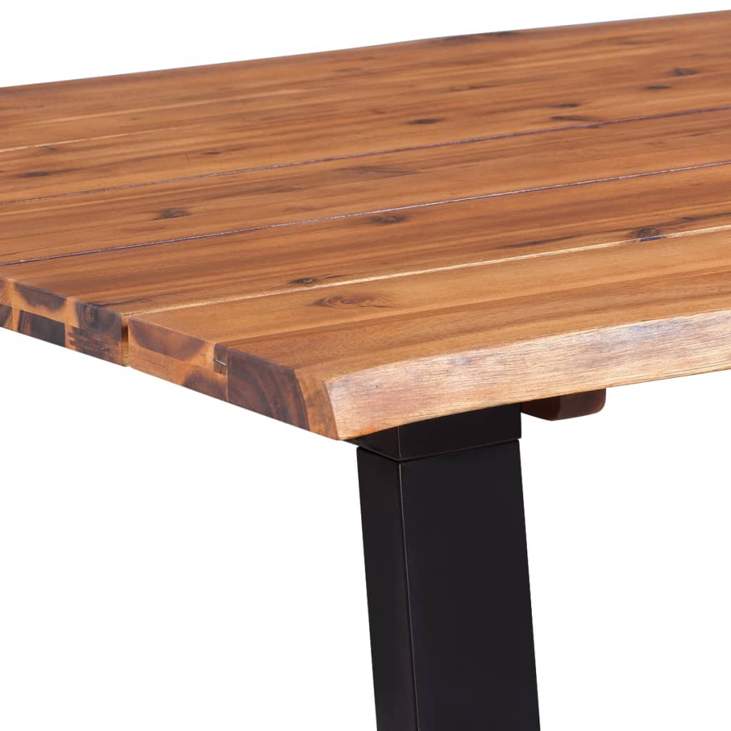 Blagovaonski stol 170 x 90 x 75 cm od masivnog bagremovog drva