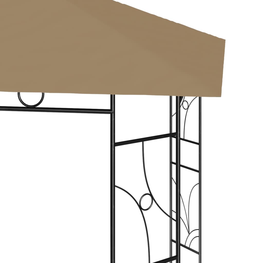 Sjenica 4 x 3 x 2,7 m smeđe-siva 160 g/m²