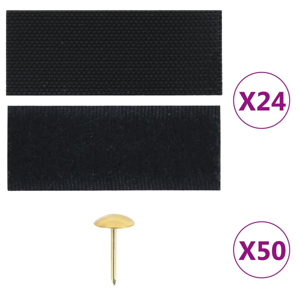 Zastori protiv insekata 2 kom s magnetima 220 x 110 cm crni