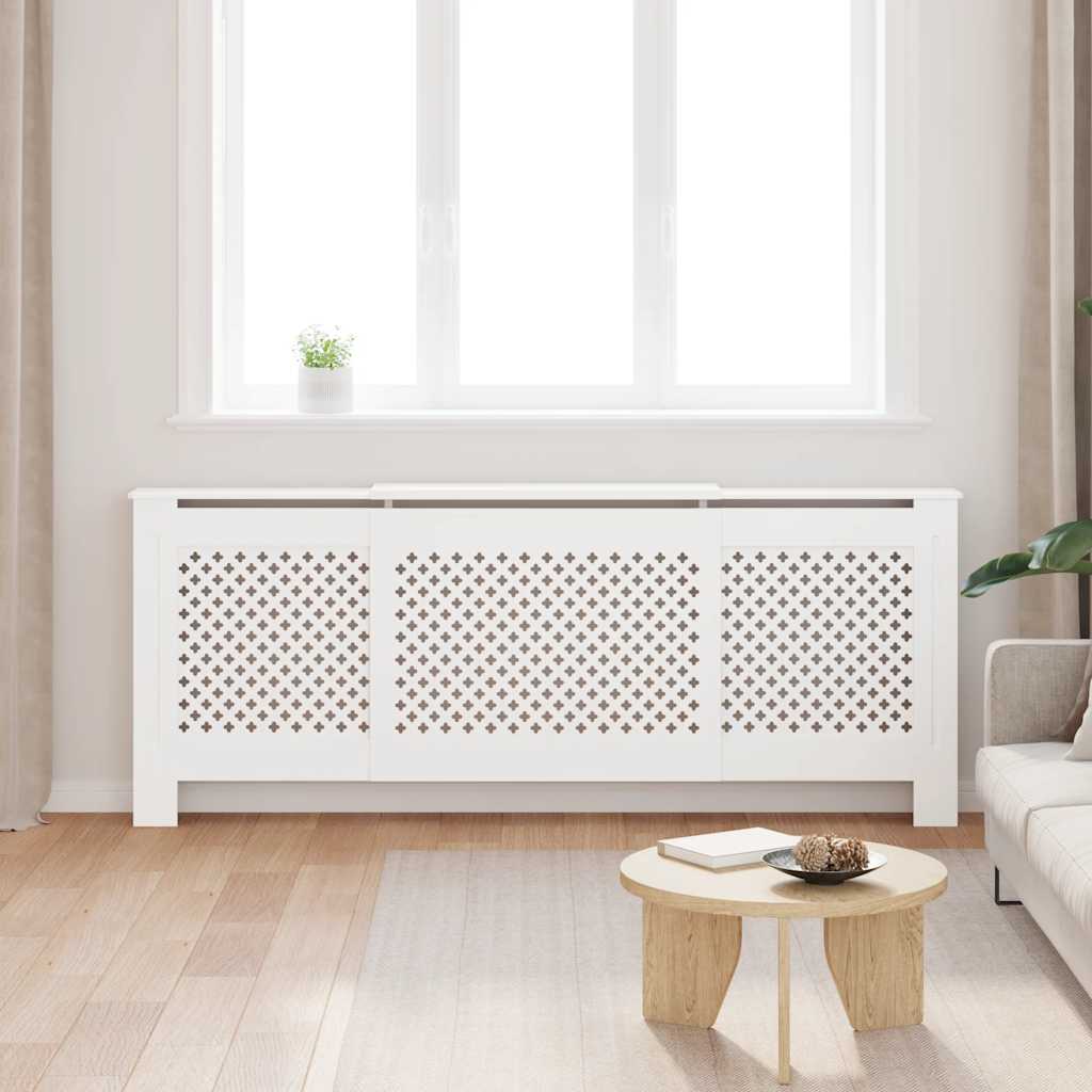 Pokrov za radijator MDF bijeli 205 cm