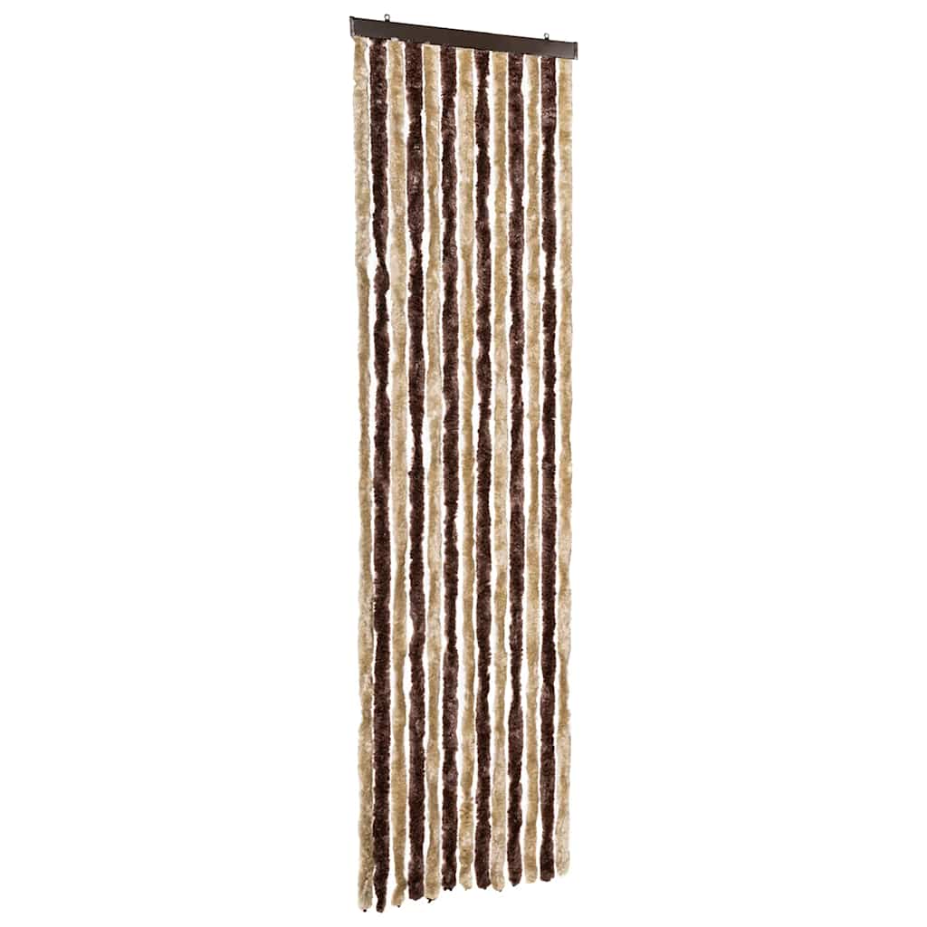 Zastor protiv insekata bež-svjetlosmeđi 56 x 200 cm šenil