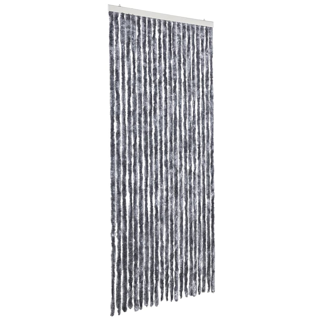 Zastor protiv insekata srebrni 90 x 200 cm šenil