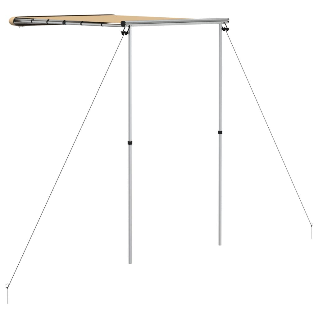 Tenda za kamp-prikolicu i karavan 1,2 x 2 x 2,15 m bež