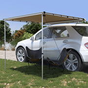 Tenda za kamp-prikolicu i karavan 1,8 x 2 x 2,15 m bež