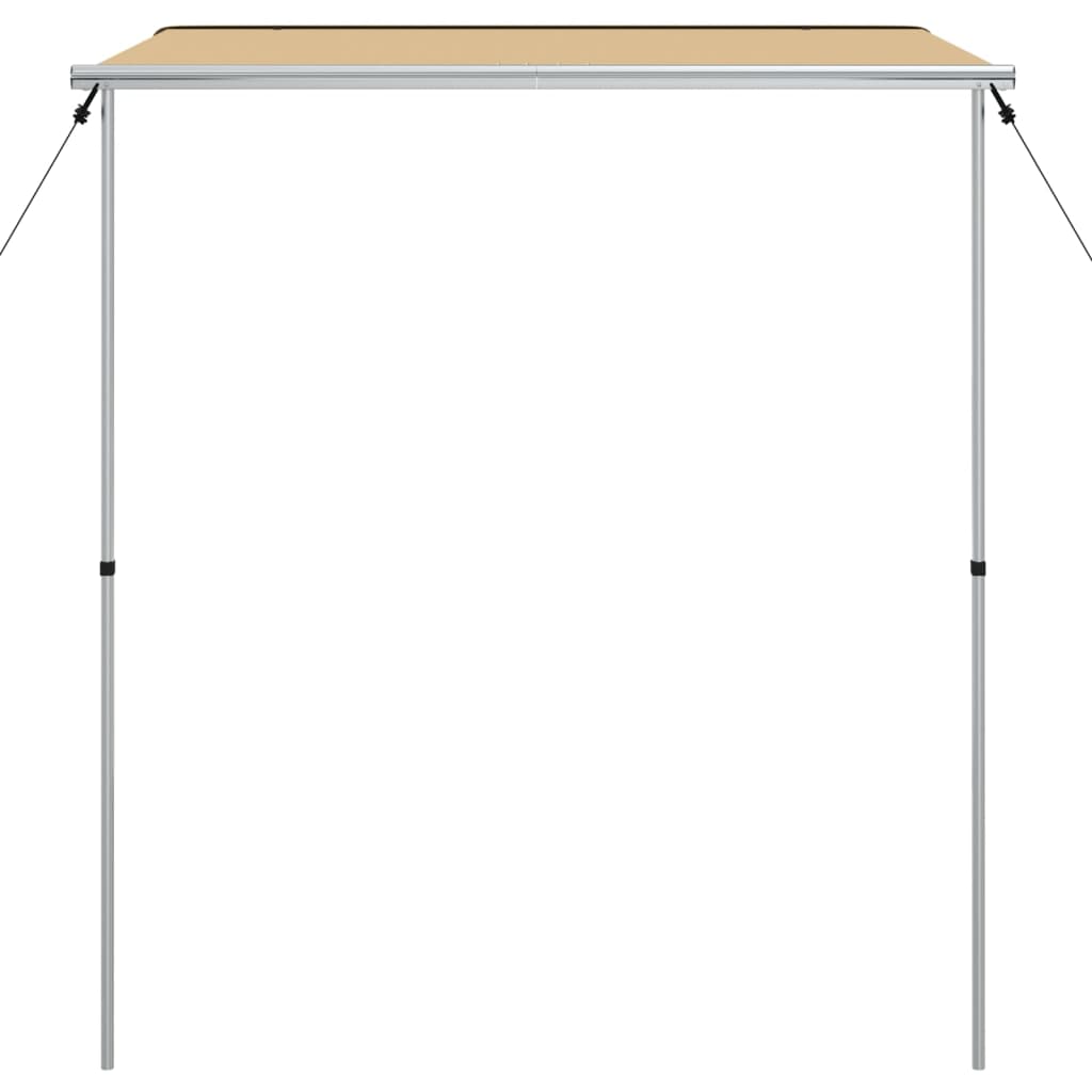 Tenda za kamp-prikolicu i karavan 2 x 2 x 2,15 m bež
