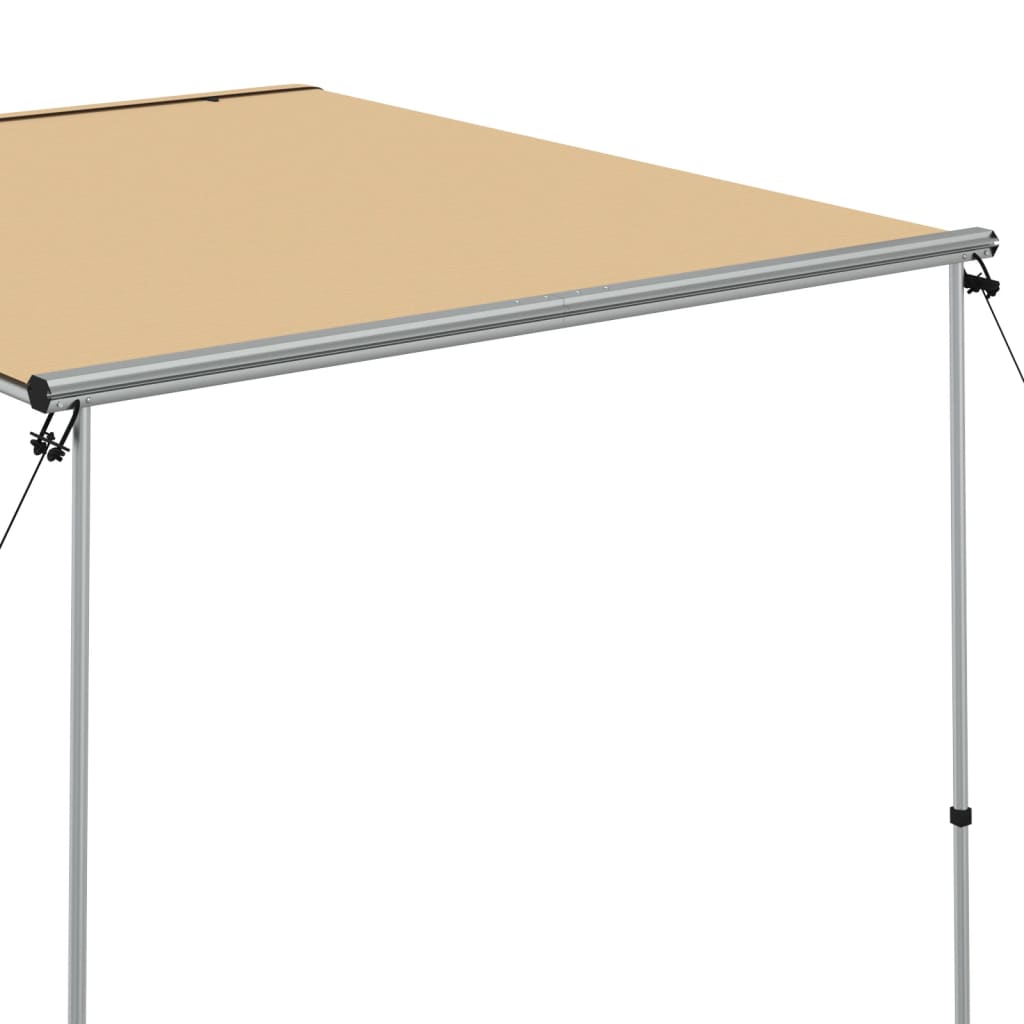 Tenda za kamp-prikolicu i karavan 2,4 x 2,5 x 2,15 m bež