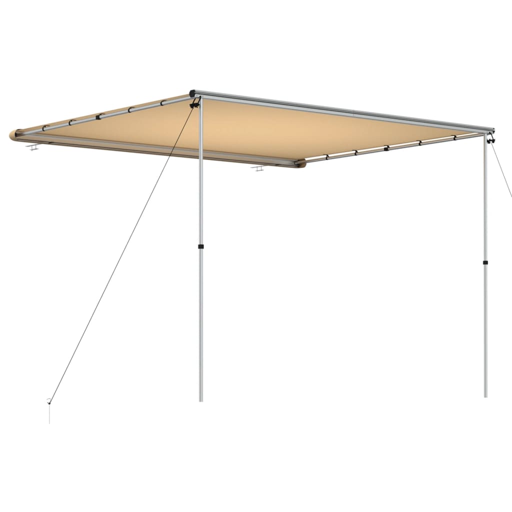 Tenda za kamp-prikolicu i karavan 3 x 2,5 x 2,15 m bež