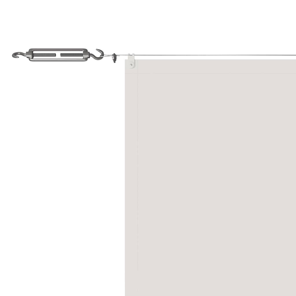 Okomita tenda bijela 140 x 800 cm od tkanine Oxford