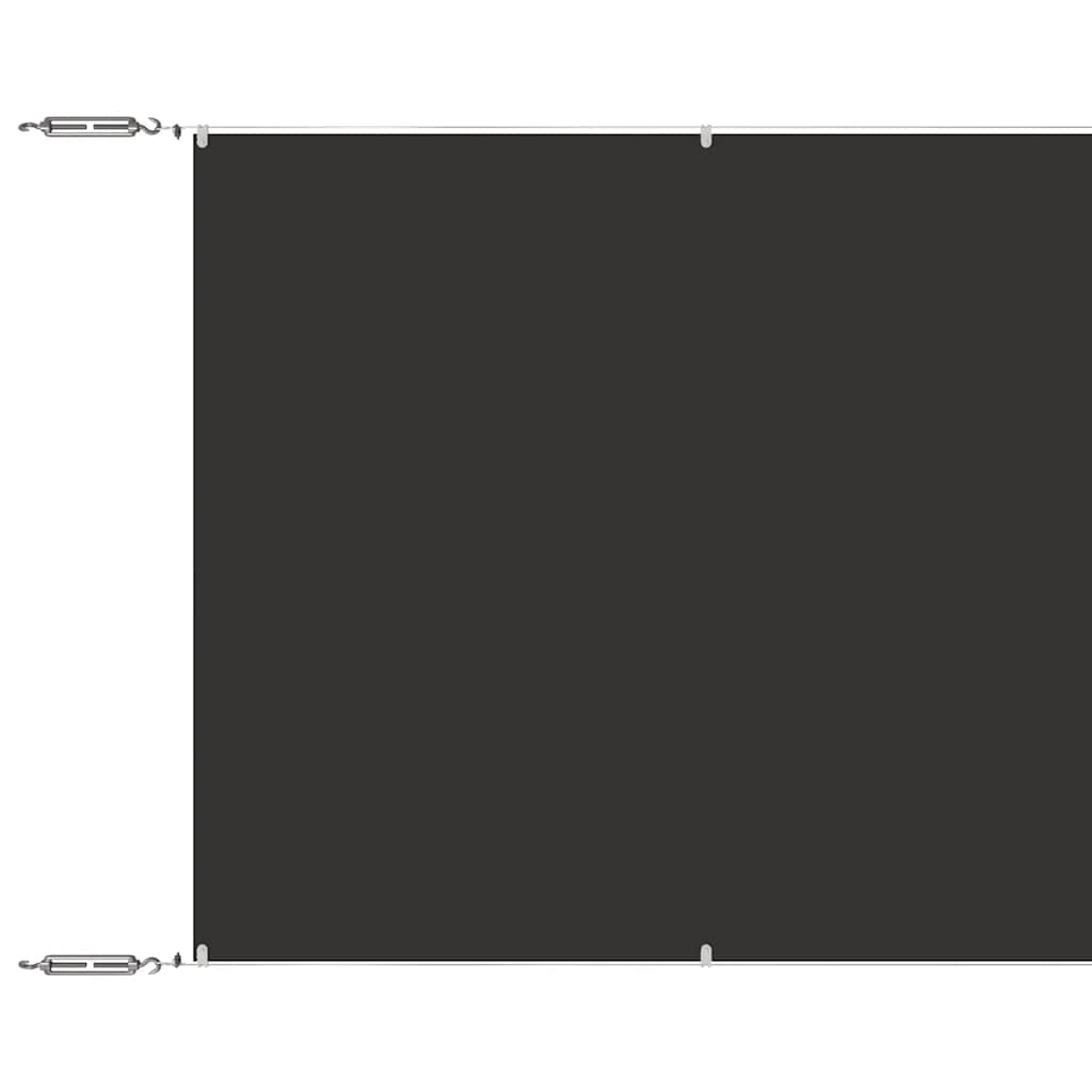 Okomita tenda antracit 100 x 1000 cm od tkanine Oxford