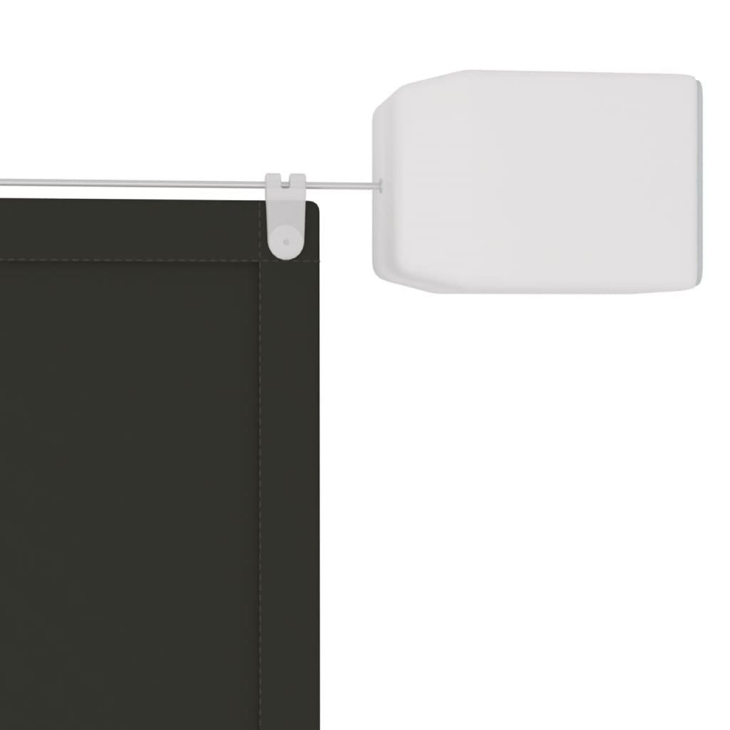 Okomita tenda antracit 140 x 420 cm od tkanine Oxford