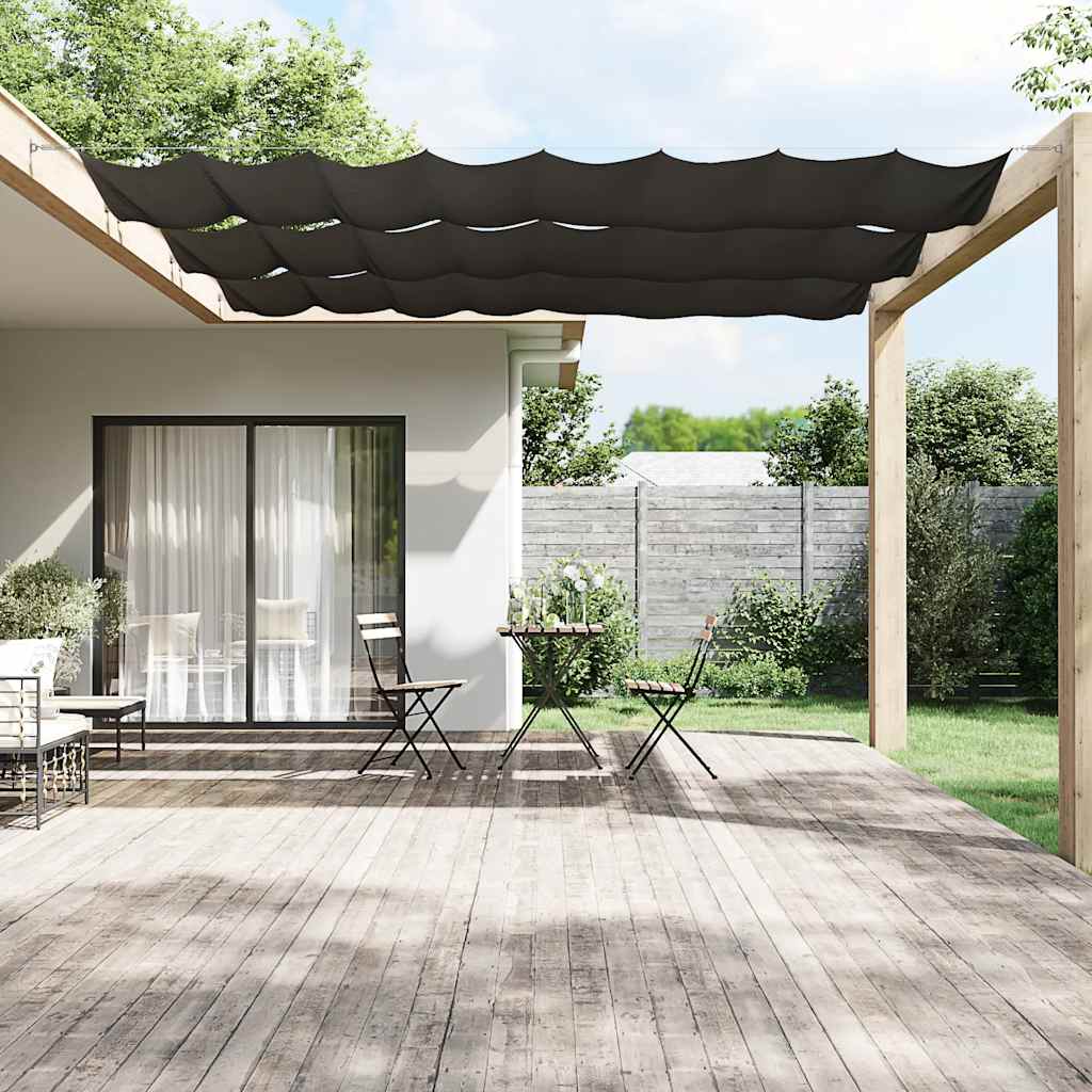 Okomita tenda antracit 180 x 1000 cm od tkanine Oxford