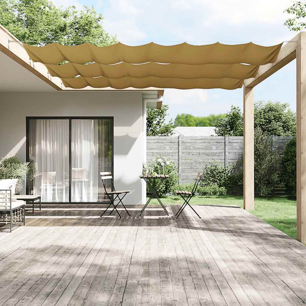 Okomita tenda bež 60 x 600 cm od tkanine Oxford