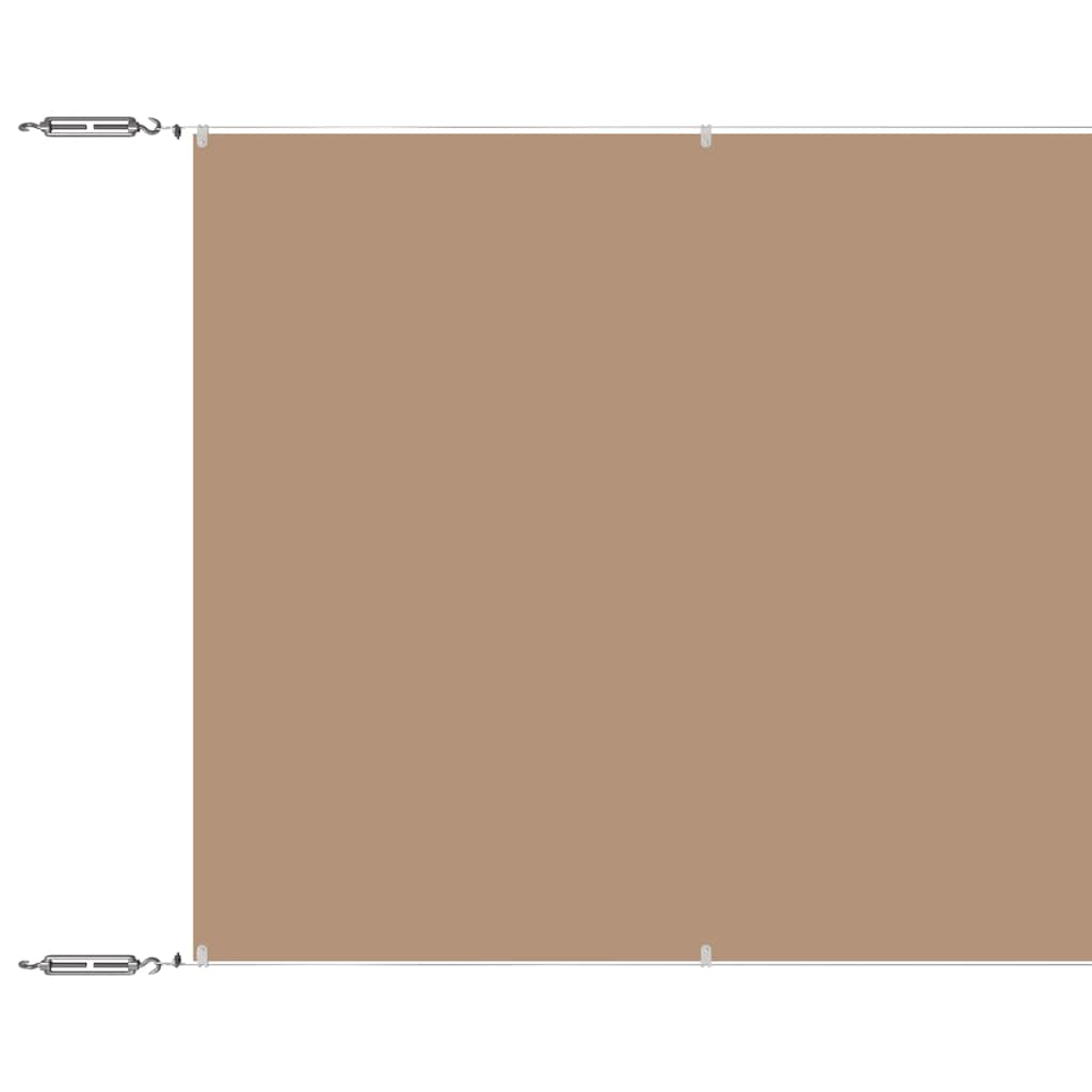 Okomita tenda smeđe-siva 60 x 1200 cm od tkanine Oxford