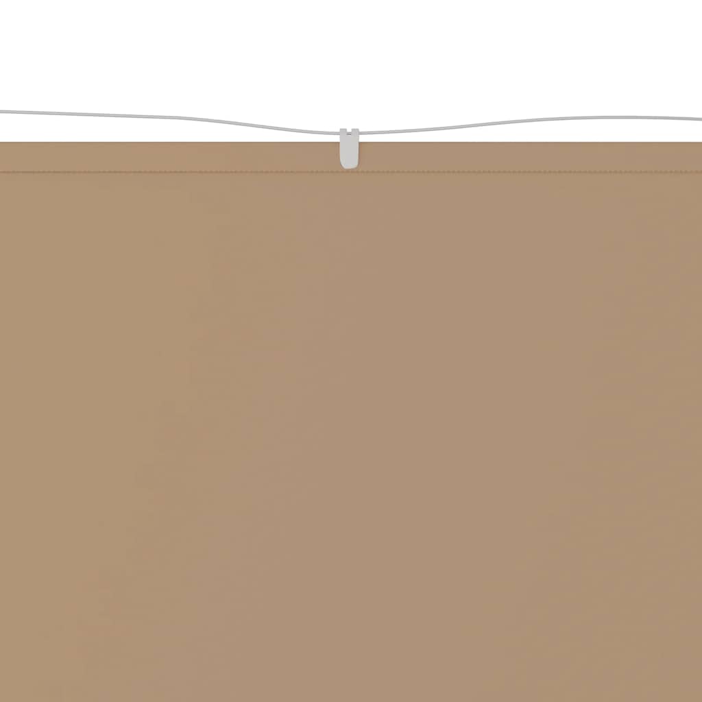 Okomita tenda smeđe-siva 60 x 1200 cm od tkanine Oxford
