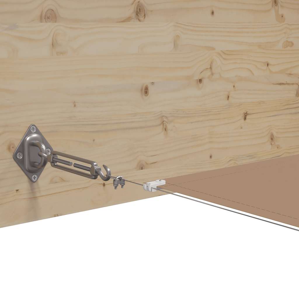 Okomita tenda smeđe-siva 140 x 800 cm od tkanine Oxford