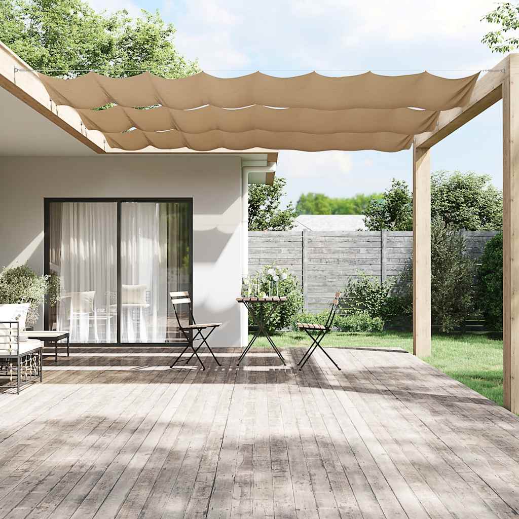 Okomita tenda smeđe-siva 180 x 1000 cm od tkanine Oxford