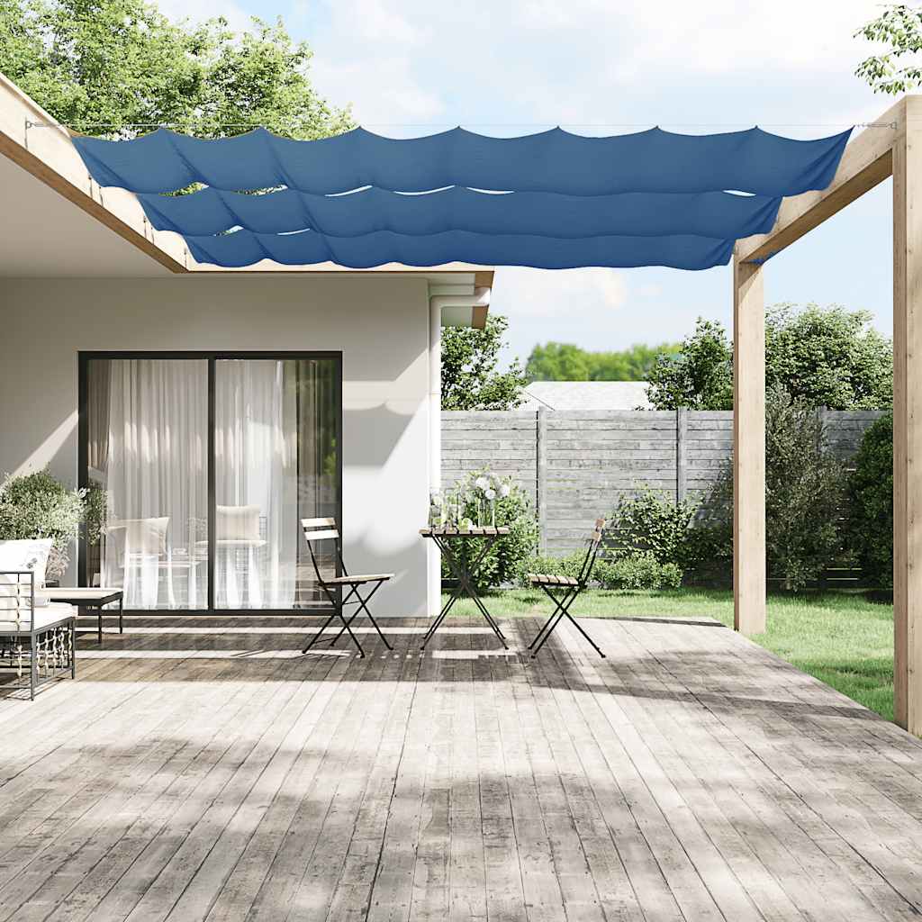Okomita tenda plava 140 x 600 cm od tkanine Oxford