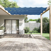 Okomita tenda plava 140 x 800 cm od tkanine Oxford
