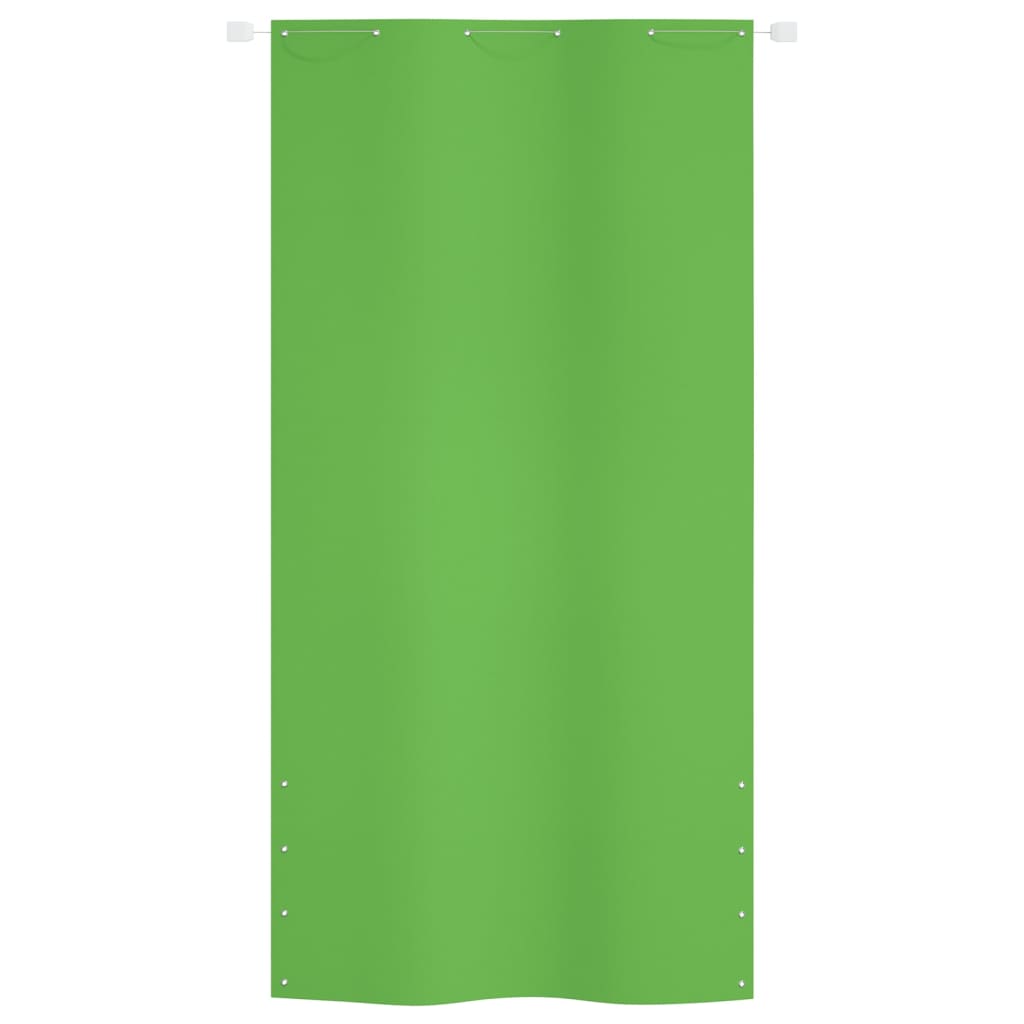 Balkonski zastor svjetlozeleni 120 x 240 cm od tkanine Oxford