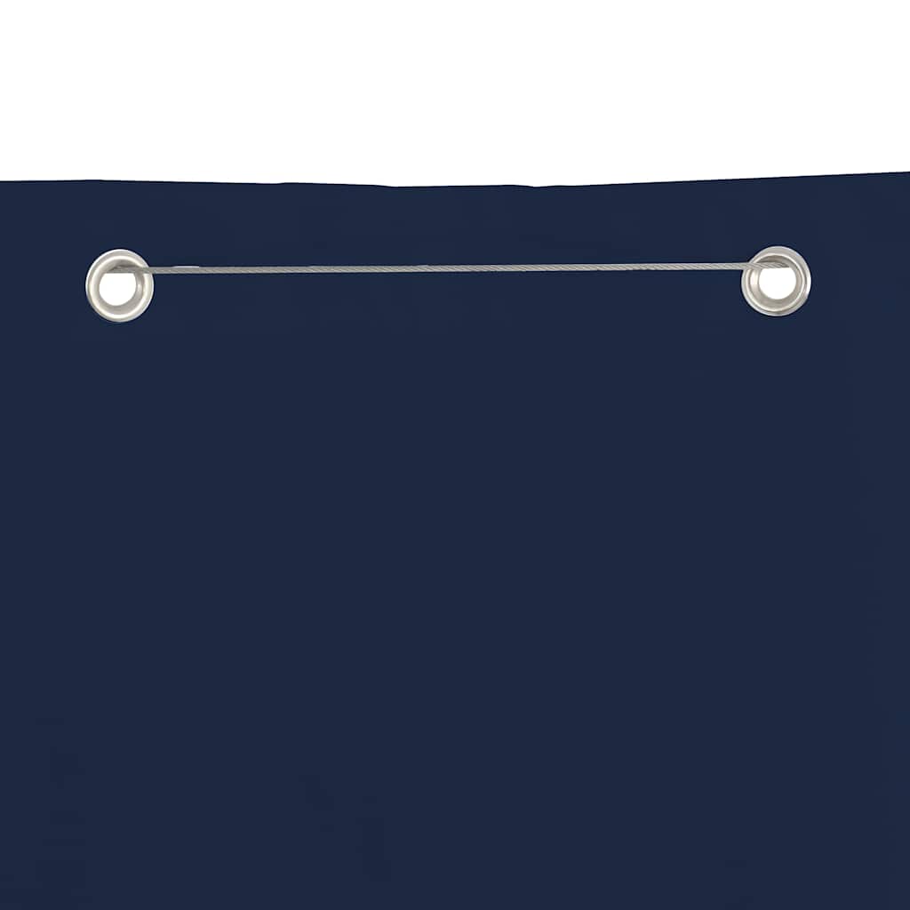 Balkonski zastor plavi 140 x 240 cm od tkanine Oxford