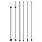 Teleskopske šipke za ceradu duljine 102 – 260 cm 2 kom aluminij